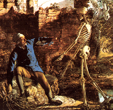 [ilustração: Joseph Wright of Derby (1734-1797). »O Velho Homem e a Morte» (porm.)
]