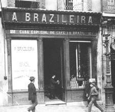 [ilustração: A Brasileira em 1911.
]