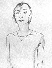 [ilustração: Almada Negreiros. Desenho. in Athena nº2, 1924.
]