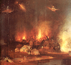 [ilustração: Bosch (1405-1516). As Tentações de Sto. Antão (porm.). Museu Nac. Arte Antiga, Lisboa.
]