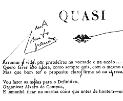[ilustração: Álvaro de Campos. «Quasi». Provas de revisão. in Contemporânea nº10, 1924.
]