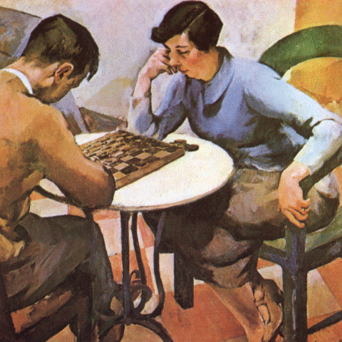 Abel Manta (1888-1982). «Jogo de Damas». 1927
