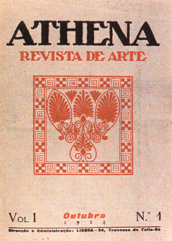 Athena - Revista de Arte. Lisboa: 1924.
