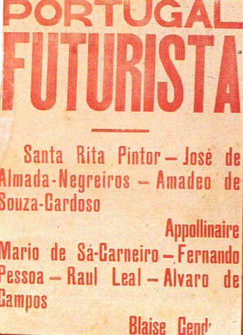 Portugal Futurista (capa). Lisboa: 1917.
